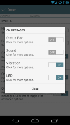 Скриншот приложения Private Place SMS MMS CALLS - №3