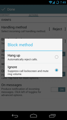 Скриншот приложения Private Place SMS MMS CALLS - №7