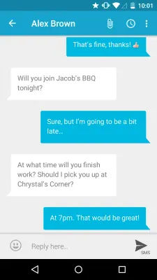 Скриншот приложения MySMS - №7