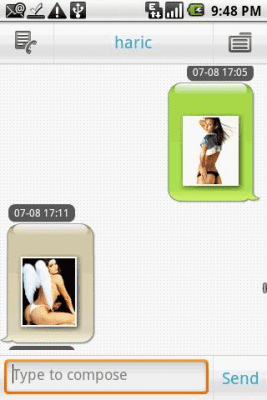 Скриншот приложения Private SMS & call - №4