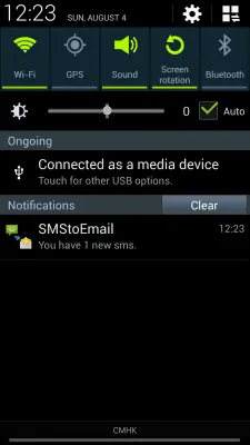 Скриншот приложения Auto SMS to Email - №2