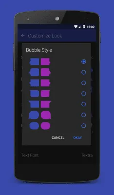 Скриншот приложения Textra SMS - №4