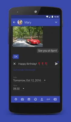 Скриншот приложения Textra SMS - №7