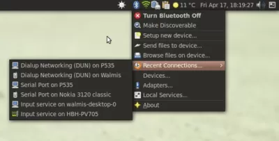 Скриншот приложения Blueman - №3