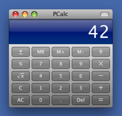 Скриншот приложения PCalc - №1