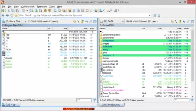 Скриншот приложения Multi Commander - №3