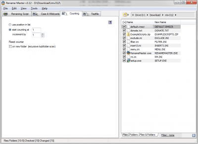 Скриншот приложения Rename Master - №3