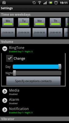 Скриншот приложения Night Time - №4