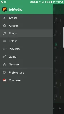 Скриншот приложения jetAudio HD Music Player - №2