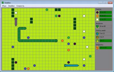 Скриншот приложения Змейка. Самоделки от Алексея - №1