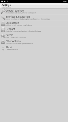 Скриншот приложения Xplay music player - №3