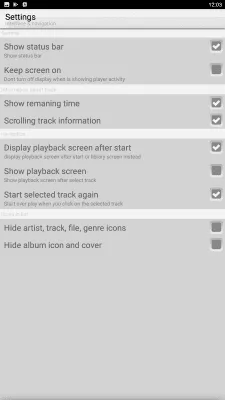 Скриншот приложения Xplay music player - №4