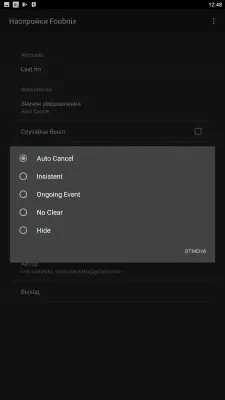 Скриншот приложения Foobnix - №3