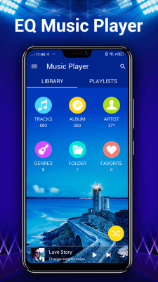 Скриншот приложения Music Player - MP3-плеер - №1