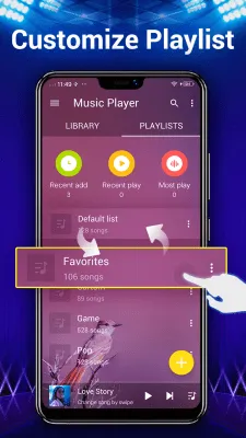 Скриншот приложения Music Player - MP3-плеер - №2