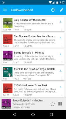 Скриншот приложения Podcast O2 - №4