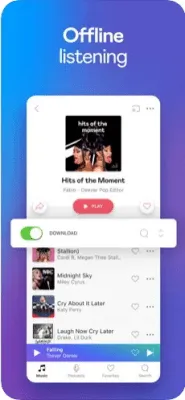 Скриншот приложения Deezer Music - №3