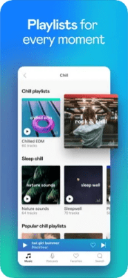 Скриншот приложения Deezer Music - №4
