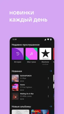 Скриншот приложения VK Музыка - №7