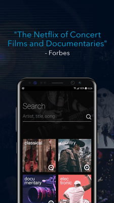 Скриншот приложения Qello Concerts - №5