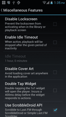 Скриншот приложения Ultra Music-Player - №6