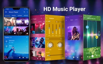 Скриншот приложения Music Player for Android - №1