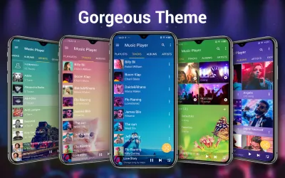 Скриншот приложения Music Player for Android - №2