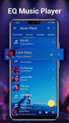 Скриншот приложения Music Player for Android - №3
