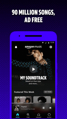 Скриншот приложения Amazon Music - №1