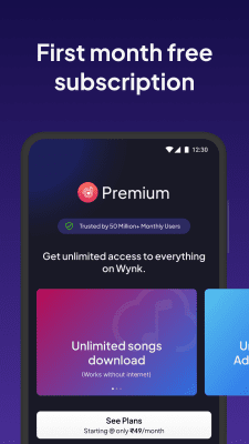 Скриншот приложения Wynk Music - №6
