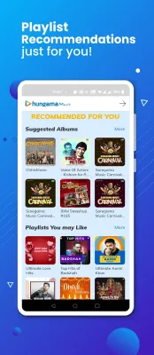 Скриншот приложения Hungama Music: Bollywood Songs - №2
