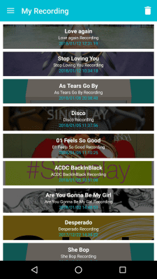 Скриншот приложения SingPlay: MP3 Karaoke Recorder - №6