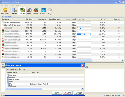 Скриншот приложения JMule - №4