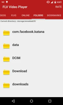 Скриншот приложения FLV Video Player - №3