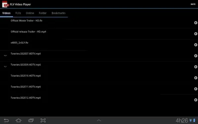 Скриншот приложения FLV Video Player - №5