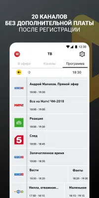 Скриншот приложения билайн тв - №5