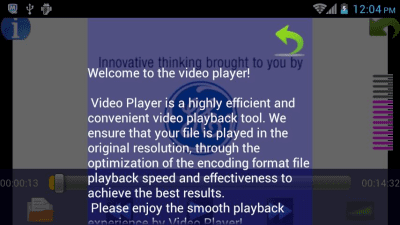 Скриншот приложения Video-Player for Android - №4