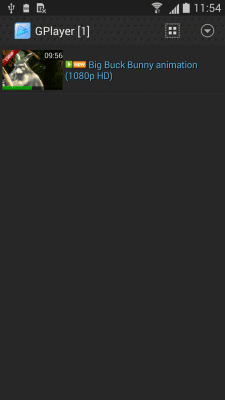 Скриншот приложения GPlayer - №1