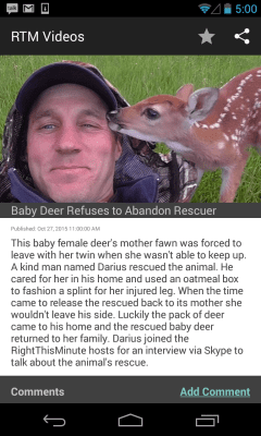 Скриншот приложения RTM Videos - №3