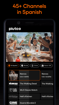 Скриншот приложения Pluto TV: TV for the Internet - №4