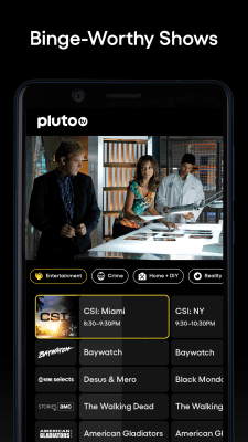 Скриншот приложения Pluto TV: TV for the Internet - №6