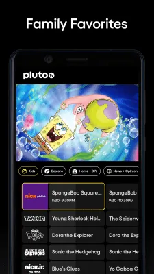 Скриншот приложения Pluto TV: TV for the Internet - №7