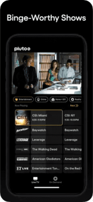 Скриншот приложения Pluto TV - Live TV and Movies - №5