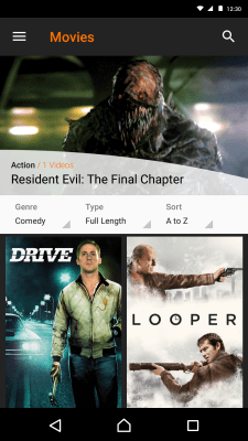 Скриншот приложения Sony Crackle - №3