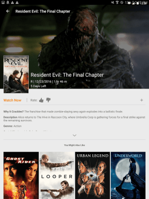 Скриншот приложения Sony Crackle - №9