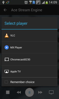 Скриншот приложения Ace Stream Media - №7