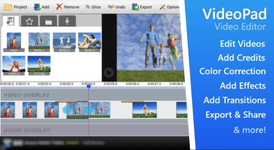 Скриншот приложения VideoPad Video Editor Free - №1