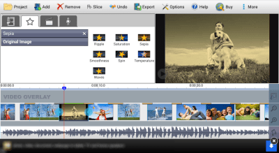 Скриншот приложения VideoPad Video Editor Free - №2