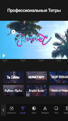 Скриншот приложения VivaCut Видеоредактор: монтаж видео и обработка - №8