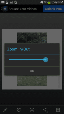 Скриншот приложения Square Your Videos - №3